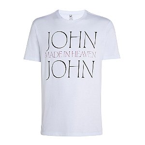 Camiseta John John Line John White Masculina