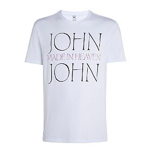 Camiseta John John JJ Line Feminina Preta - Dom Store Multimarcas