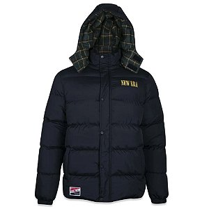 Jaqueta New Era Puffer MLB New Yankees Core Preto