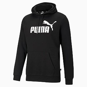 Blusa Puma Canguru Com Capuz Essentials Big Logo Feminina