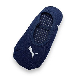 Meias Puma Pilates Sapatilha Antiderrapante 34 ao 39 Marinho
