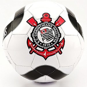Bola De Futebol Oficial Corinthians First Tamanho 5 Branca