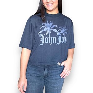 Camiseta John John Palm Springs Black