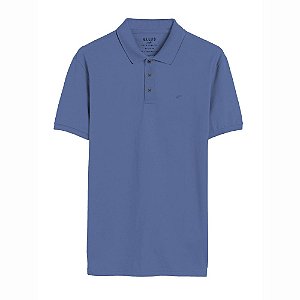 Polo Ellus Piquet Classic Masculina Azul