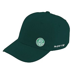 Boné Palmeiras Patch Bordado Licenciado Supercap Verde