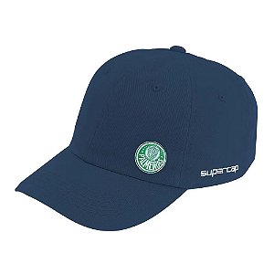 Boné Palmeiras Patch Bordado Licenciado Supercap Azul