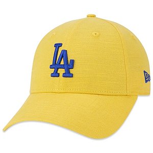 Boné New Era 920 Los Angeles Dodgers Amarela Feminina