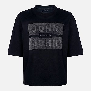 Camiseta John John Dotted Feminina