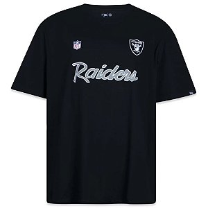 Camiseta Raiders Plus Size New Era Masculina