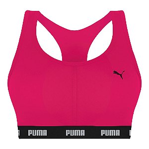 Top Puma Nadador Com Bojo Removível Pink