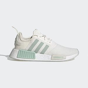 adidas Tênis de corrida feminino NMD_r1, Branco, 7.5 : : Moda