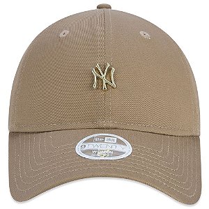 Boné New Era 920 New York Yankees Feminino Kaki