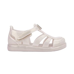 Mini Melissa Hip Daydream Baby Bege Metalizado