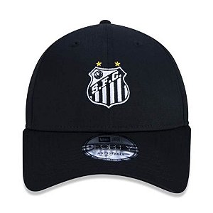 Boné New Era 940  Aba Curva Futebol Santos