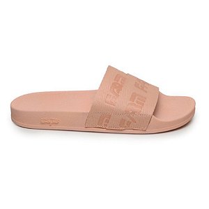 Chinelo Slide Farm Praiana Gorgurão Feminino Rosa
