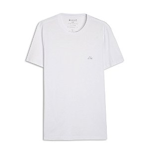 Camiseta Ellus Fine Aquarela Classic Masculina Branca