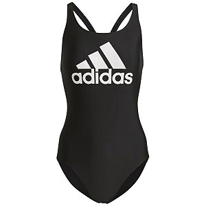 Maiô Adidas Sh3 Ro Big Logo Feminino Preto