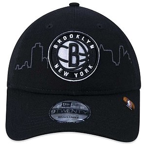 Boné New Era 920 Brooklyn Nets Tip-Off Aba Curva