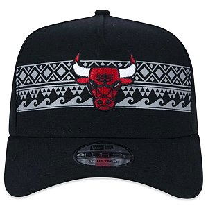 Boné New Era 940 A-Frame NBA Chicago Bulls Cultural Remixes