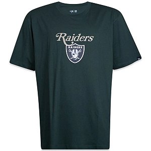 Camiseta New Era Las Vegas Raiders Plus Size Verde