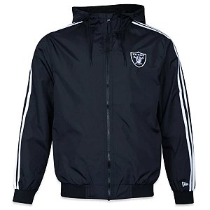 Jaqueta New Era Corta Vento Las Vegas Raiders Hiphop