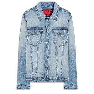 Jaqueta Ellus Dark Sea Elastic Básica Zetex Masculina Jeans