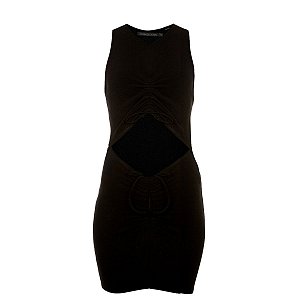 Vestido John John Raven Preto