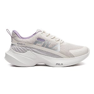 Tênis Fila Progress Lite Feminino Branco Lilás