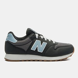 Tênis New Balance 500v2 Feminino Preto Azul