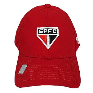 Boné São Paulo SPFC - NY Licenciado Vermelho Seu boné