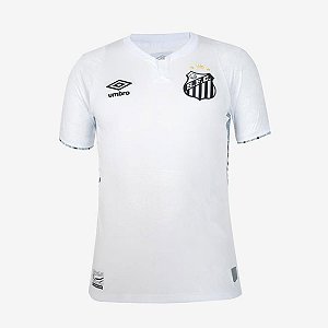 Camisa Masculina Umbro Santos Of. 1 2024 Torcedor S/N Branca