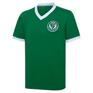 Camisa Palmeiras Retrô 1960 Comemorativa Taça Brasil Verde