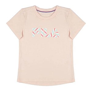 Camiseta Fila Infantil Fun Print Rose