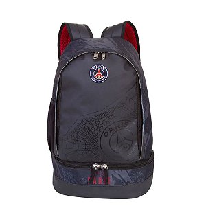 Mochila PSG Sestini Grande Porta Tênis Masculina Preta