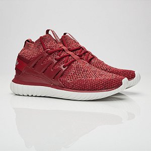 TÊNIS TUBULAR NOVA PRIMEKNIT MYSTERY RED ADIDAS ORIGINALS MASCULINO