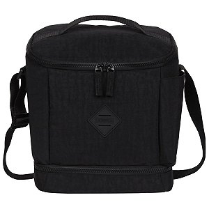 Lancheira Fitness Sestini Lunch Crinkle 2 Preto