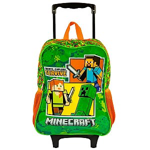 Mochila de Carrinho Minecraft Survive