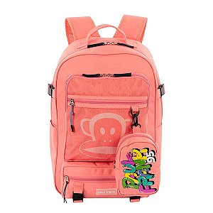 Mochila Paul Frank Casual Sestini Grande Coral