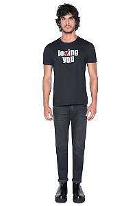 T-SHIRT CO BASIC LOVING YOU MC ELLUS