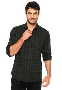 camisa xadrez ellus feminina