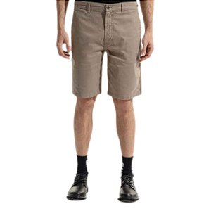 Bermuda Ellus Color Twill Power Long Masculina Caqui