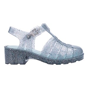 Mini Melissa Possession Heel Infantil Vidro Transparente