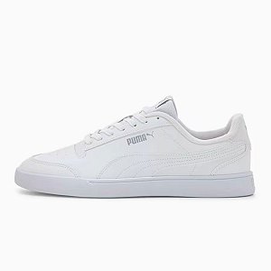 Tênis Puma Shuffle Masculino Branco Prata