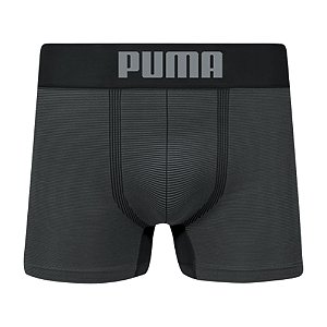 Cueca Boxer Puma Sem Costura Preta