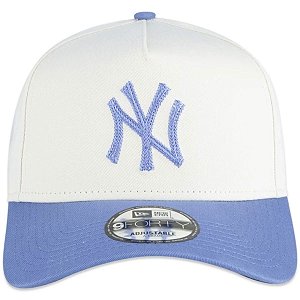 Boné New Era 940 MLB  New York Yankees Dual Color Azul Claro