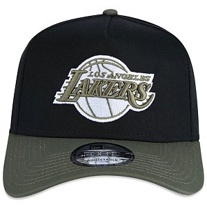 Boné New Era 940 NBA Los Angeles Lakers Dual Color Preto