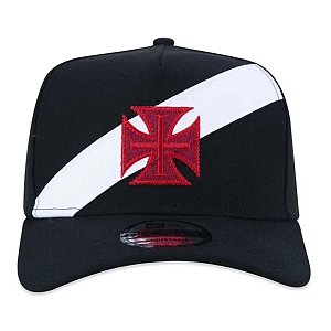 Boné New Era 940 Futebol Vasco AF Soccer Preto