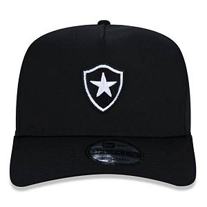 Boné New Era 940 Botafogo Futebol Aba Curva Preto