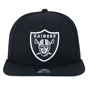 Boné New Era 950 NFL Las Vegas Raiders Aba Reta Preto