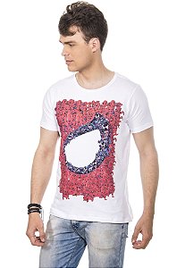 CAMISETA MASCULINA SPIDER RED FEATHER